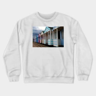 Southwold Beach Huts East Suffolk England UK Crewneck Sweatshirt